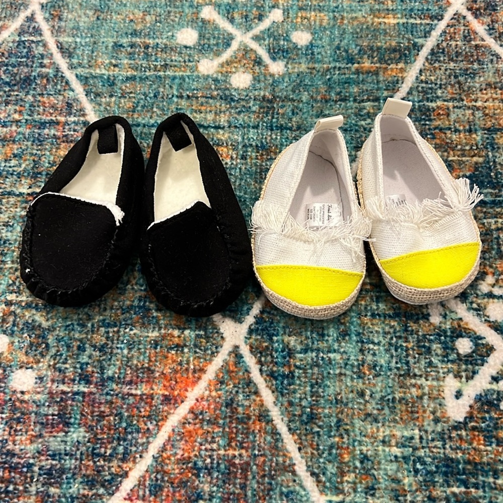 Pristine faux Hermes loafer and Chanel espadrille